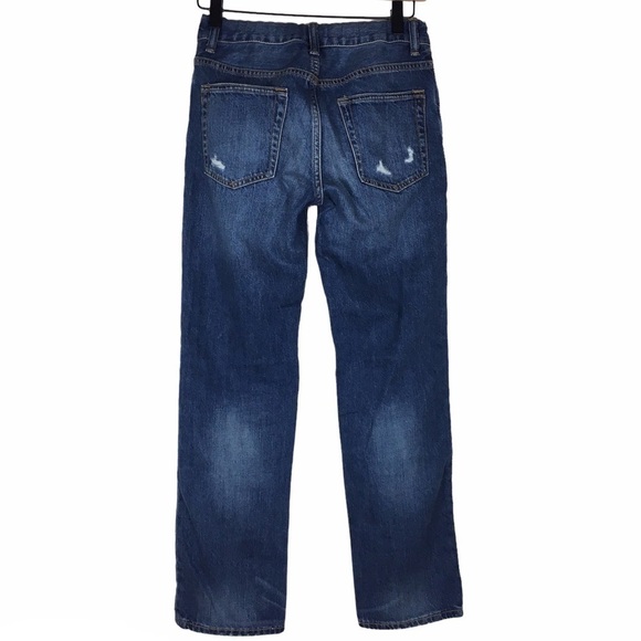 GAP Kids Jeans Original Straight Leg Distressed 100% Cotton Denim 14 Regular - Picture 4 of 12